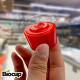 Biocup Caja Vasos Soufflé Biocup 1 oz con tapa – 2000 Piezas