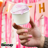 Biocup Caja de Envases de papel de 4 oz Sin tapa – 1000 pz Blanco