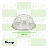 Biocup Paquete Vasos PET 16 Oz con Tapa Domo – 50 Juegos