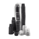 Paquete Soufflé Con Tapa Para Salsas 100 Piezas