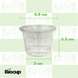 Paquete Soufflé Con Tapa Para Salsas 100 Piezas