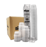 Biocup Caja Vasos Soufflé Biocup 2 oz sin tapa – 2000 Piezas