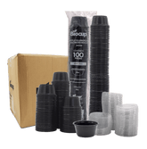 Biocup Caja Vasos Soufflé Biocup 2 oz sin tapa – 2000 Piezas