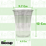 Biocup Paquete Vasos Pet 20 oz sin tapa – 50 Piezas