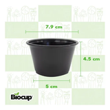 Biocup Caja Vasos Soufflé Biocup 4 oz sin tapa – 2000 Piezas