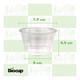 Biocup Caja Vasos Soufflé Biocup 4 oz sin tapa – 2000 Piezas