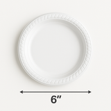 Plato Biocup de Fécula de Maíz Paquete con 25 Piezas