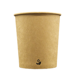 Paquete Envase Kraft Alto Con Tapa Transparente