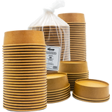 Biocup Envases Kraft 500 ml | Sin Tapa 25 pz