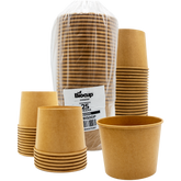Biocup Envases Kraft Biocup 1500 ml | Sin Tapa 25 pz