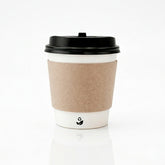 Biocup Fajilla de Papel 5cm | Aislante Térmico para Bebidas Calientes | Eco-Friendly