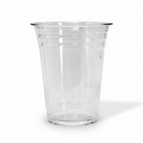Vasos PET Biocup 16 Oz – Paquete con 50 Piezas | Vasos Resistentes y Reciclables para Bebidas Frías | Apilables, Ligeros y de Fácil Almacenaje (VTP16P)
