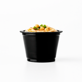 Biocup Insumo Gastronómico Vaso Soufflé Negro 1oz Polipro