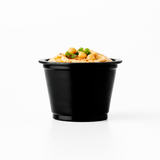 Biocup Insumo Gastronómico Vaso Soufflé Negro 1oz Polipro