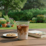 Vasos PET Biocup 16 Oz – Paquete con 50 Piezas | Vasos Resistentes y Reciclables para Bebidas Frías | Apilables, Ligeros y de Fácil Almacenaje (VTP16P)