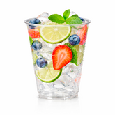 Biocup Vaso Pet 7oz Cristalino Para Bebidas Y Postres
