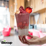 Biocup Paquete Vasos Pet 20 oz sin tapa – 50 Piezas