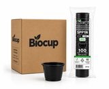 Caja Vaso Souffle Negro Sin Tapa
