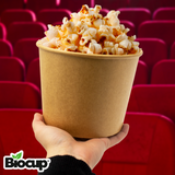 Biocup Envases Kraft Biocup 1500 ml | Sin Tapa 25 pz