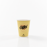Caja Vasos de Papel Letras Sin Tapa
