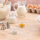 Biocup Paquete Vasos Soufflé 1 oz con tapa – 100 juegos