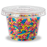 Biocup Paquete Vasos Soufflé 1 oz con tapa – 100 juegos